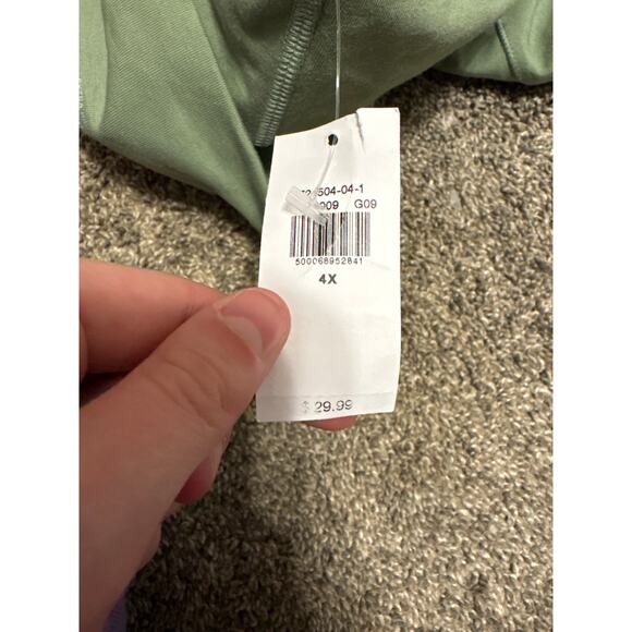 NWT Old Navy Active Plus Size Green Cropped Leggings Women's Size 4X - Picture 4 of 5